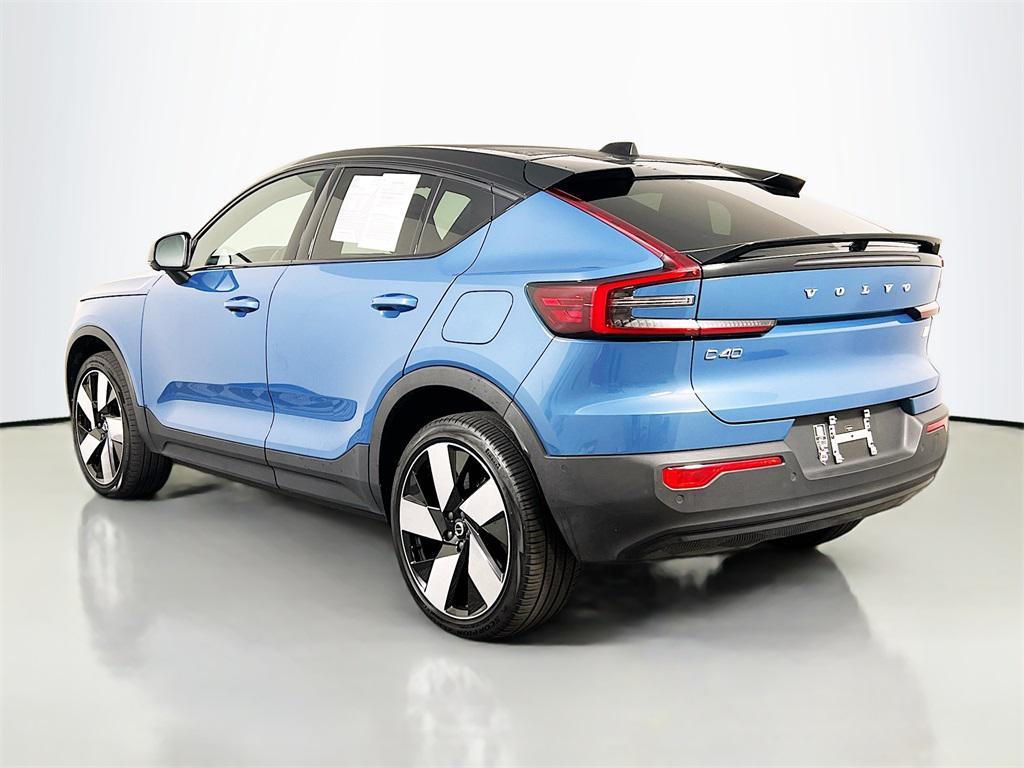 used 2022 Volvo C40 Recharge Pure Electric car, priced at $26,949