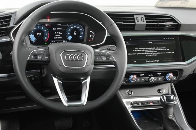 new 2024 Audi Q3 car, priced at $39,978