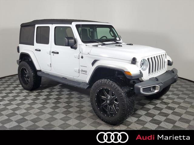 used 2020 Jeep Wrangler Unlimited car, priced at $33,949