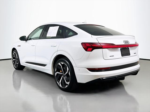 used 2022 Audi e-tron Sportback car, priced at $35,949