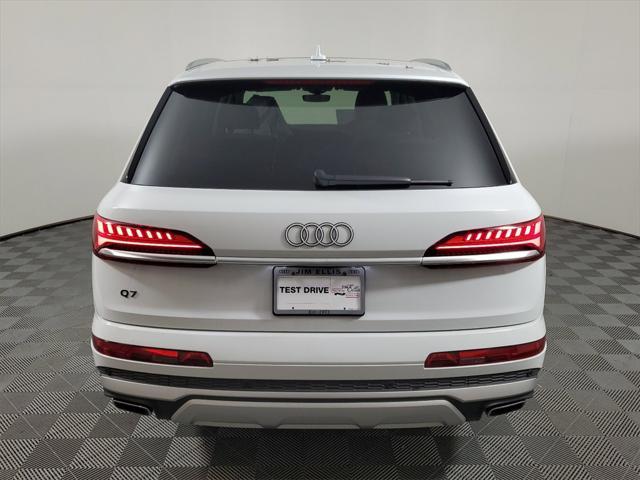 new 2025 Audi Q7 car, priced at $65,355