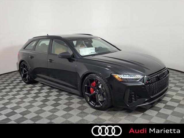 new 2025 Audi RS 6 Avant car, priced at $142,490