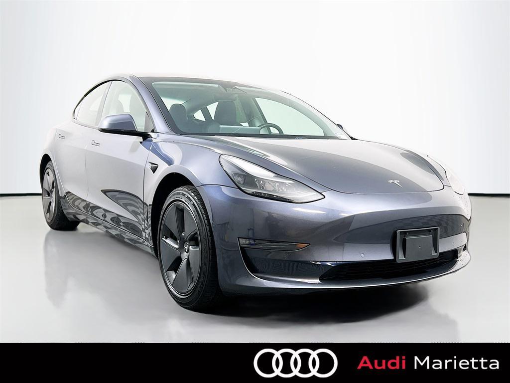 used 2021 Tesla Model 3 car, priced at $24,873