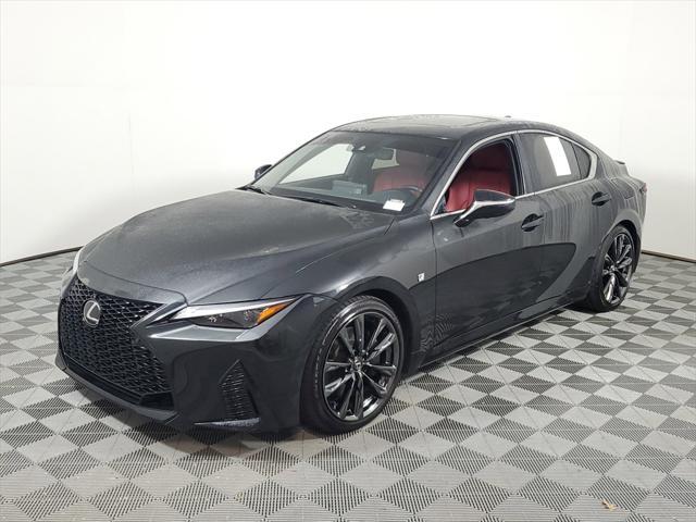 used 2023 Lexus IS 350 car, priced at $43,449