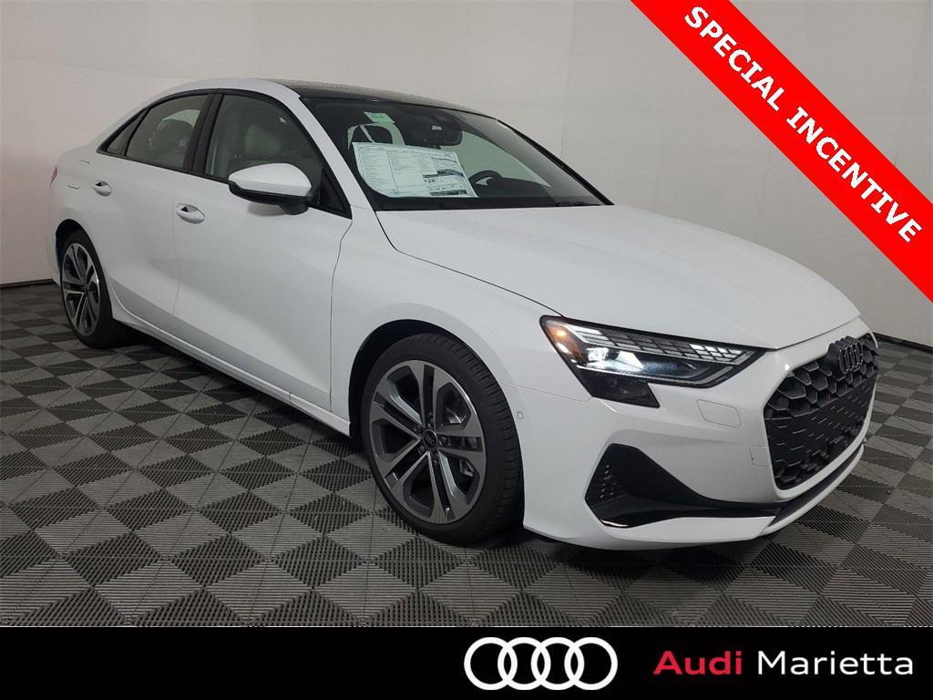 new 2025 Audi A3 car, priced at $41,363