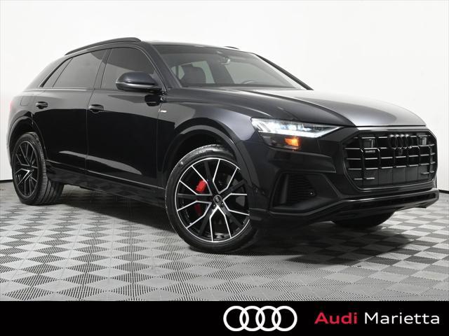 used 2021 Audi Q8 car, priced at $49,949