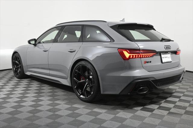 new 2025 Audi RS 6 Avant car, priced at $149,770