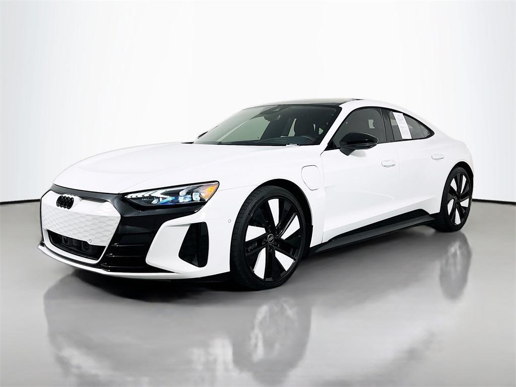 used 2022 Audi e-tron GT car, priced at $54,949