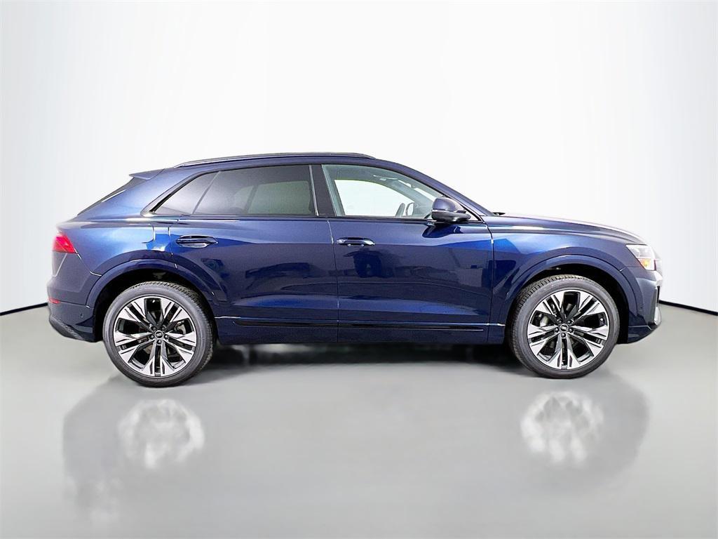 new 2025 Audi Q8 car, priced at $73,897