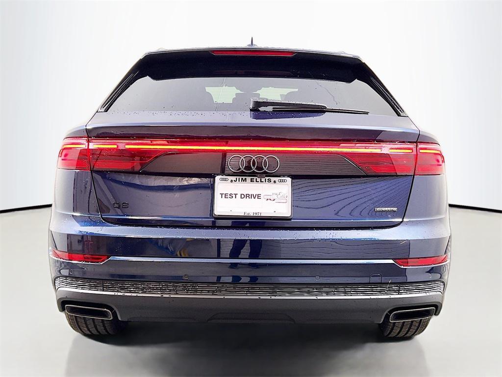 new 2025 Audi Q8 car, priced at $73,897