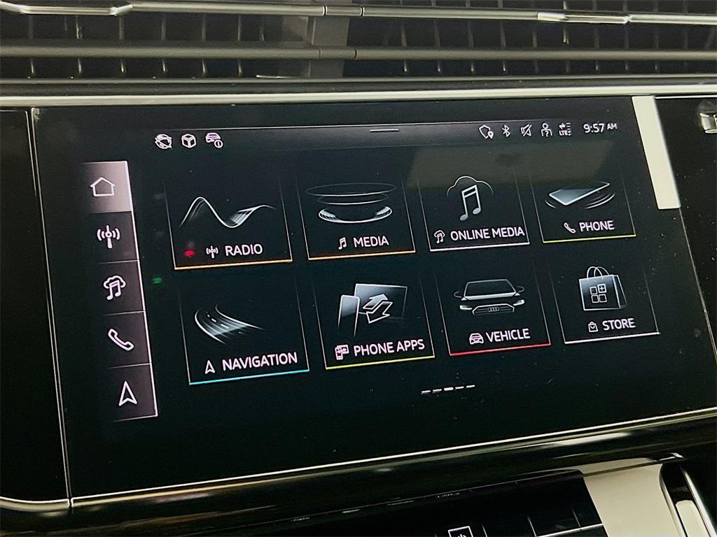 new 2025 Audi Q8 car, priced at $73,897