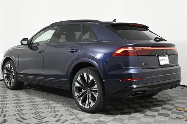 new 2024 Audi Q8 car, priced at $77,034