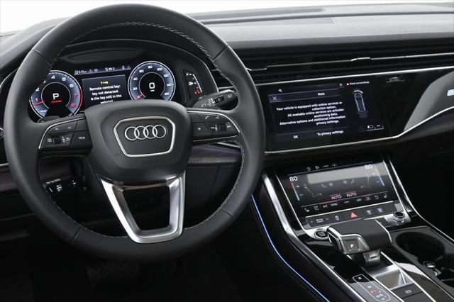 new 2024 Audi Q8 car, priced at $77,034