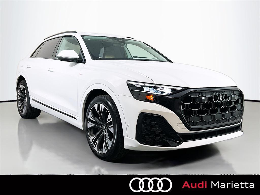 new 2025 Audi Q8 car, priced at $80,645