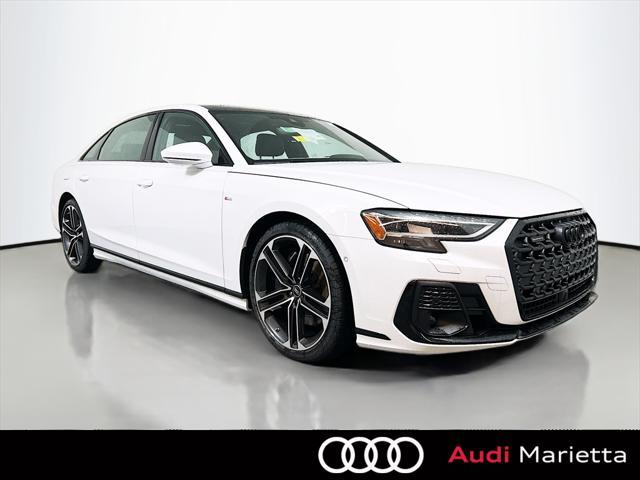 new 2025 Audi A8 car, priced at $96,021