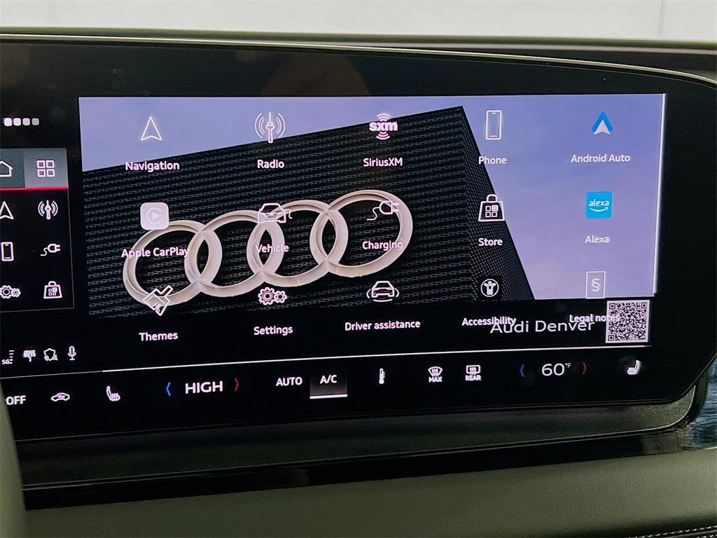 used 2025 Audi Q6 e-tron car, priced at $46,821