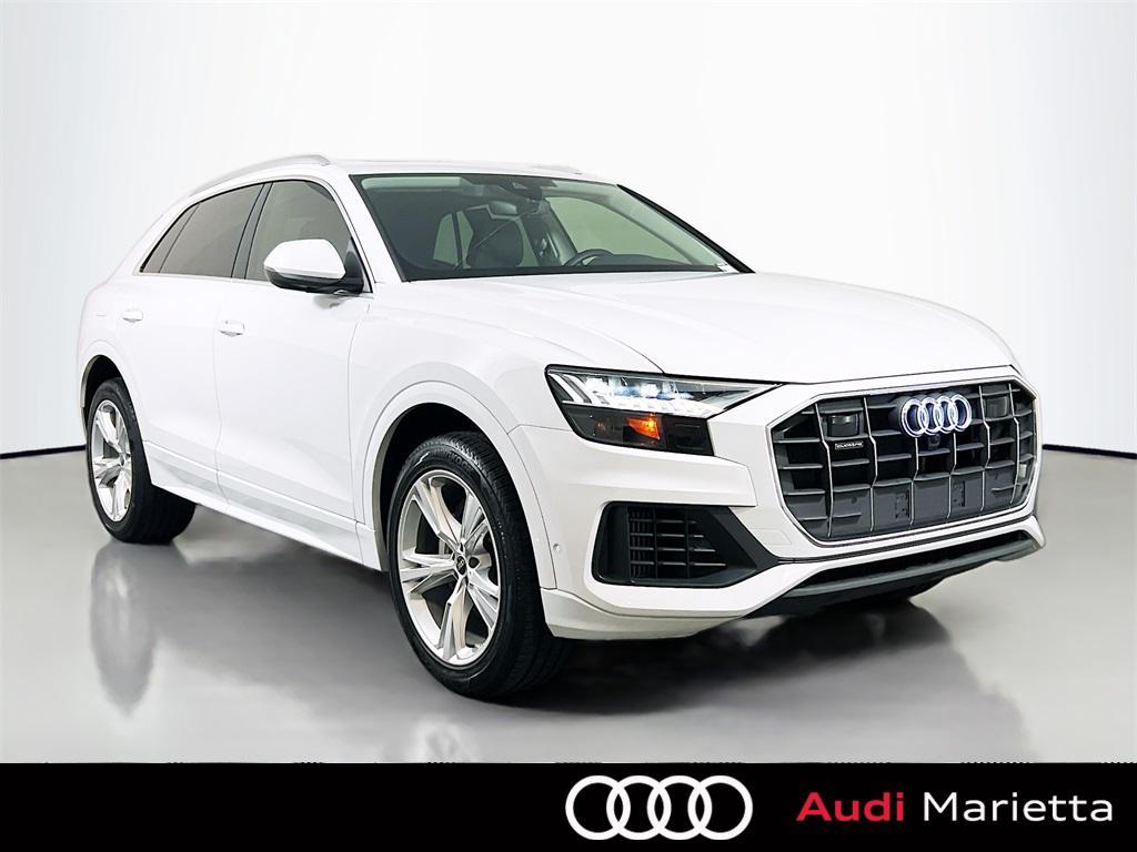 used 2023 Audi Q8 car, priced at $54,949