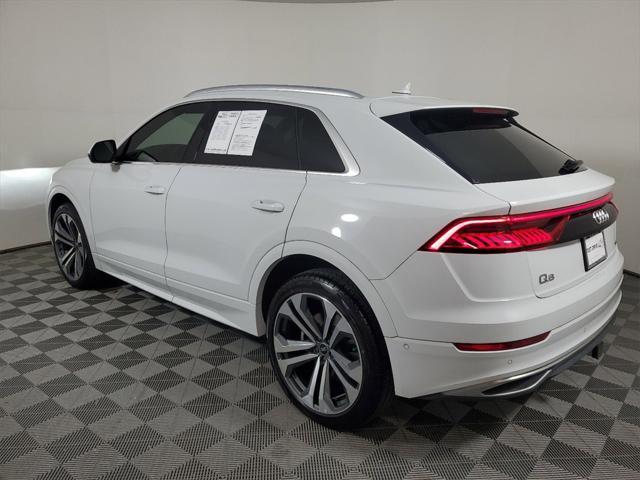 used 2021 Audi Q8 car, priced at $46,449