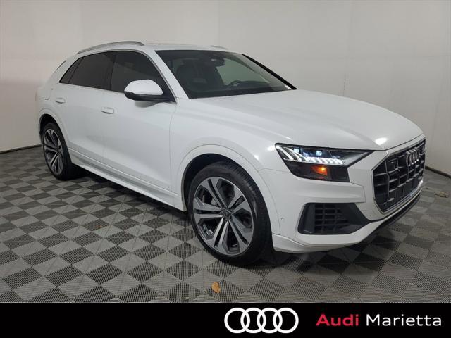 used 2021 Audi Q8 car, priced at $46,449