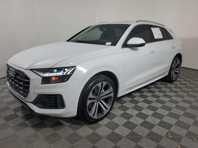 used 2021 Audi Q8 car, priced at $46,449