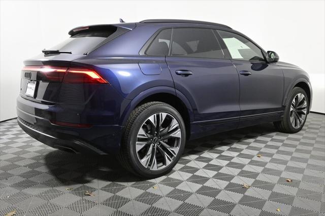 new 2025 Audi Q8 car, priced at $78,859