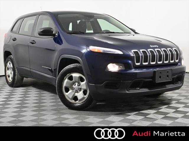 used 2014 Jeep Cherokee car, priced at $9,949