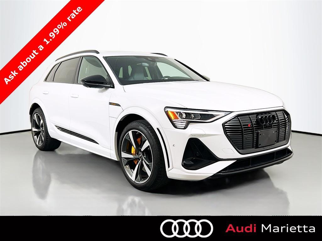 used 2022 Audi e-tron S car, priced at $36,549