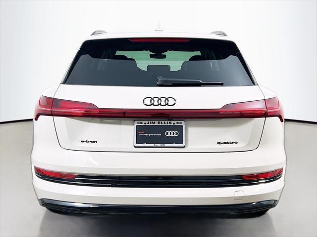 used 2022 Audi e-tron car, priced at $32,949