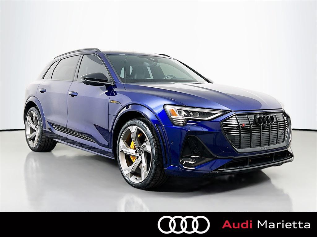 used 2022 Audi e-tron S car, priced at $35,549