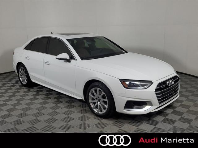 used 2021 Audi A4 car, priced at $22,449