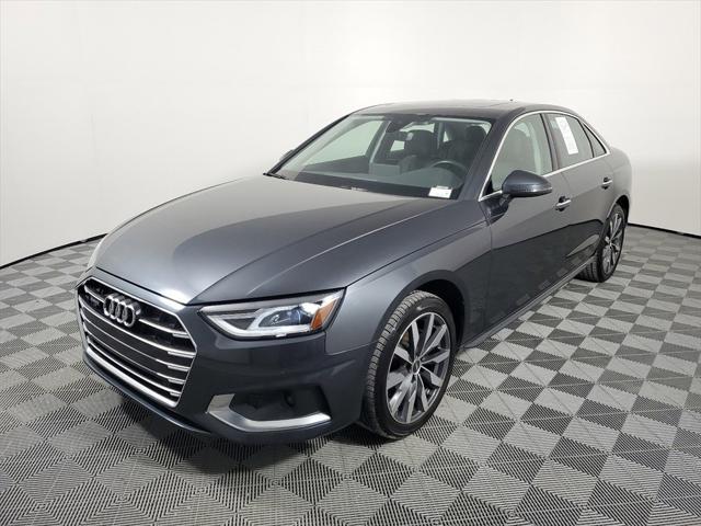 used 2021 Audi A4 car, priced at $27,495