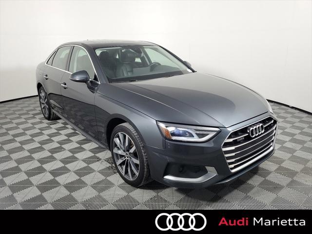 used 2021 Audi A4 car, priced at $27,495