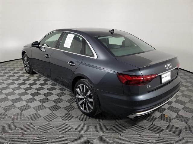 used 2021 Audi A4 car, priced at $27,495