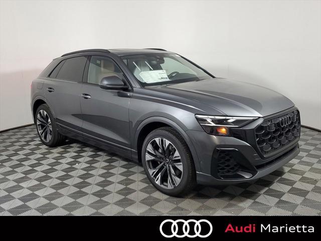 new 2025 Audi Q8 car, priced at $79,072