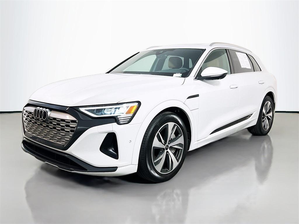 used 2024 Audi Q8 e-tron car, priced at $40,153
