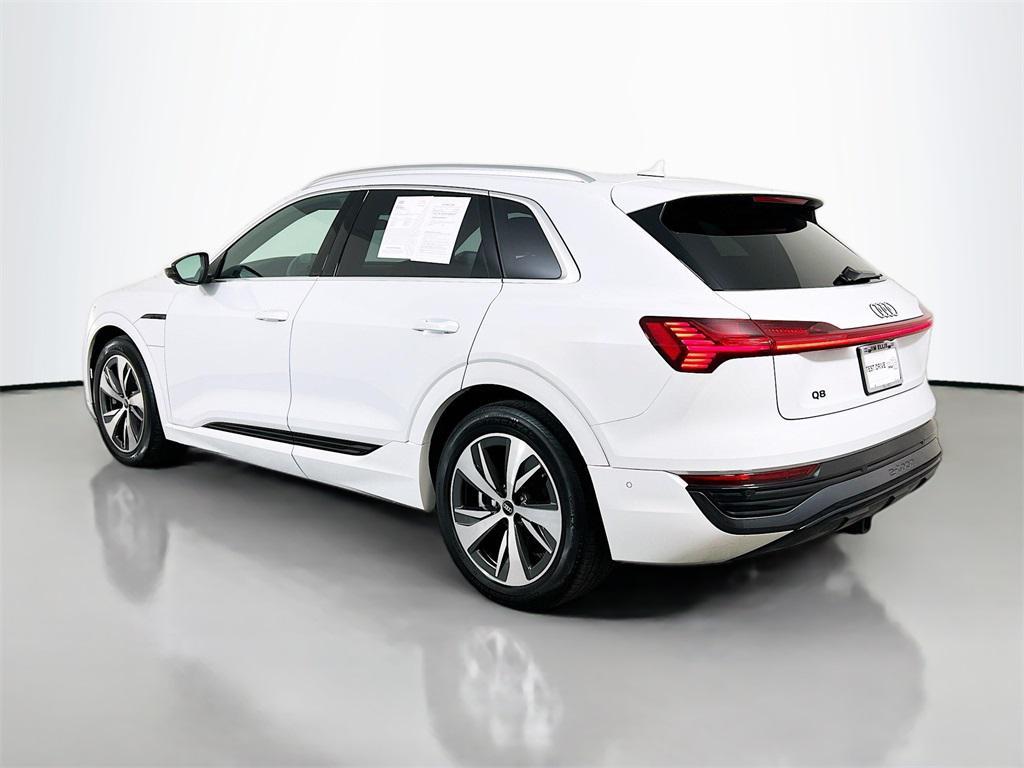 used 2024 Audi Q8 e-tron car, priced at $40,153