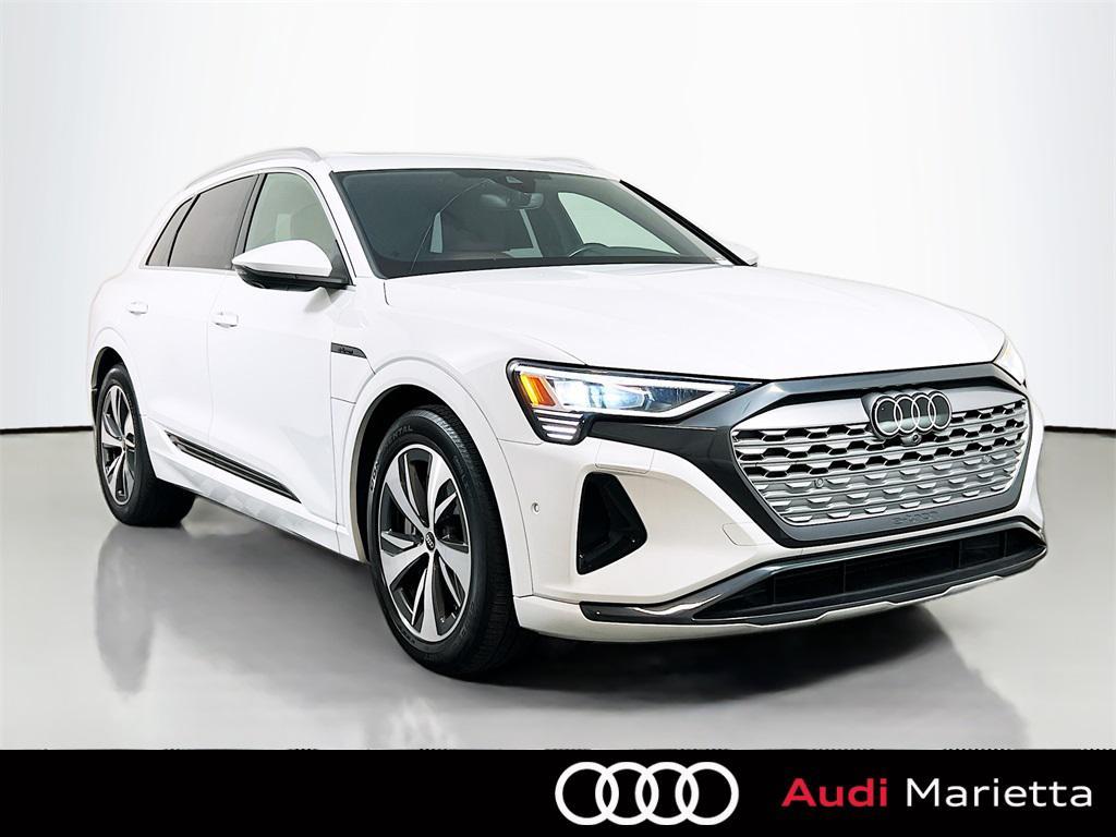 used 2024 Audi Q8 e-tron car, priced at $40,153