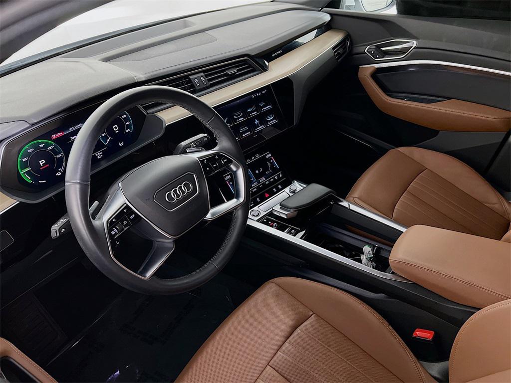 used 2024 Audi Q8 e-tron car, priced at $40,153