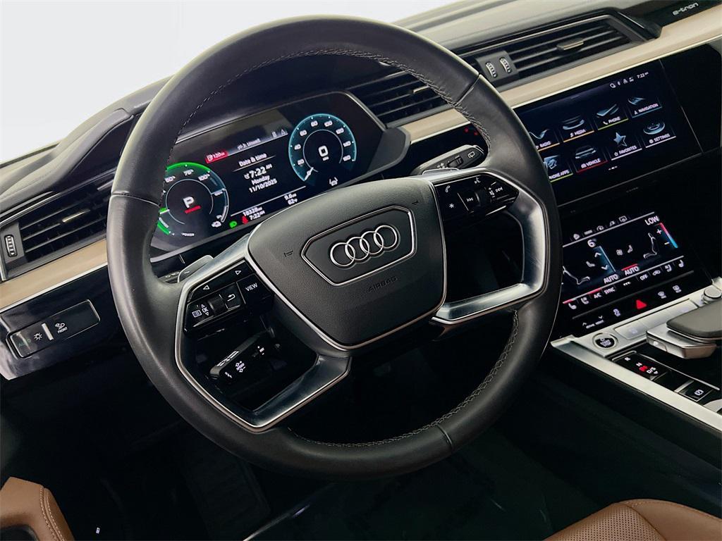 used 2024 Audi Q8 e-tron car, priced at $40,153