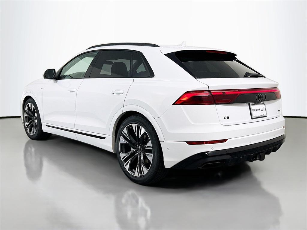 new 2025 Audi Q8 car, priced at $81,512