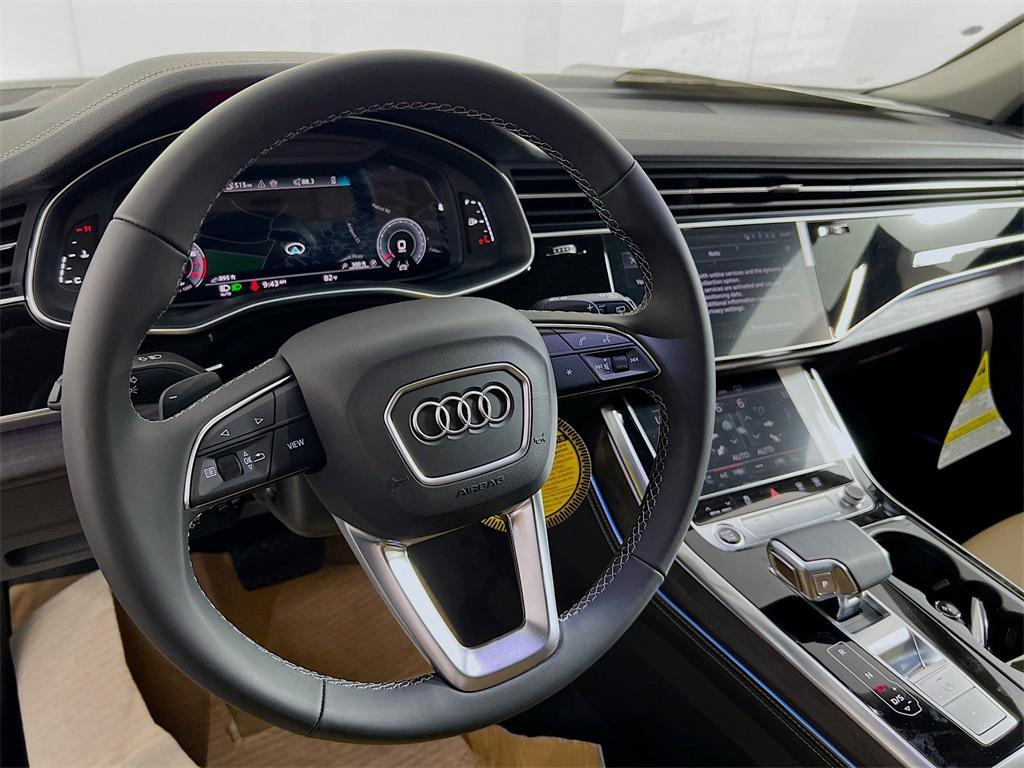 new 2025 Audi Q8 car, priced at $81,512