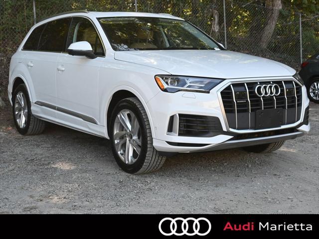 used 2021 Audi Q7 car, priced at $33,949