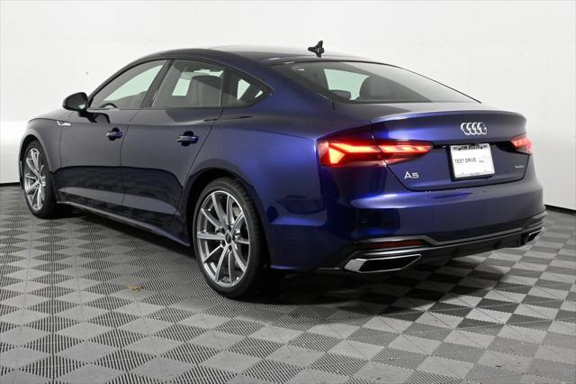 new 2025 Audi A5 Sportback car, priced at $48,446