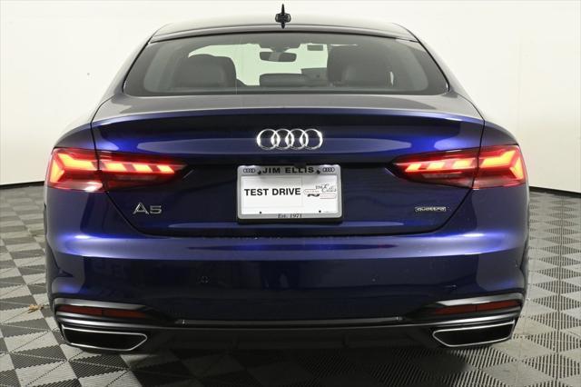 new 2025 Audi A5 Sportback car, priced at $48,446