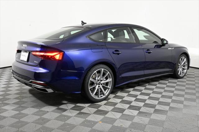 new 2025 Audi A5 Sportback car, priced at $48,446