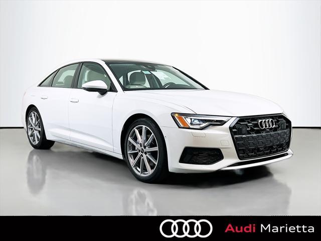 new 2025 Audi A6 car, priced at $59,347