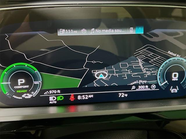 used 2024 Audi Q8 e-tron car, priced at $57,949