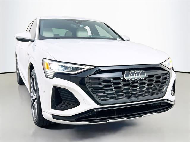 used 2024 Audi Q8 e-tron car, priced at $57,949