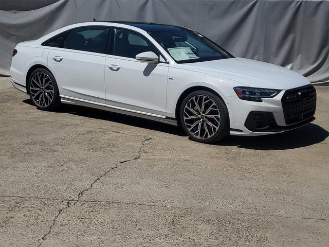 new 2024 Audi A8 car, priced at $89,920