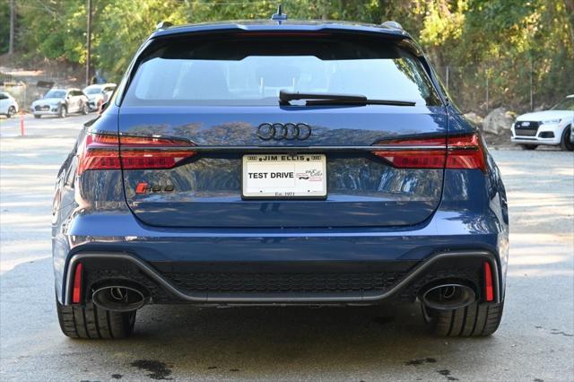 new 2025 Audi RS 6 Avant car, priced at $158,140